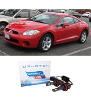 Mitsubishi Eclipse Led Xenon Uzun + Kısa Far Ampulü H4 Ultimate Yeni Seri Beyaz