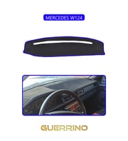 MERCEDES W124TORPİDO KORUMA HALISI MAVİ KENAR
