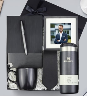 Stanley Termos & Defter & Çerçeve & Kalem & Kupa & Kravat Premium Hediye Seti