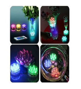 Işığı Renk Değiştiren Kumandalı Led Lamba