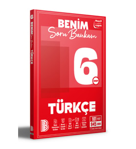 Benim Hocam Yayınları 6. Sınıf Türkçe Soru Bankam Benim Hocam Yayınları (Çok Renkli)