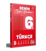 Benim Hocam Yayınları 6. Sınıf Türkçe Soru Bankam Benim Hocam Yayınları (Çok Renkli)