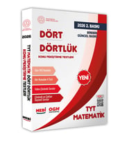 2026 YKS-TYT MEBİ-OGM Dört Dörtlük Matematik Pekiştirme Testi A4 Renkli Soru Bankası BASKI ÜCRETİ