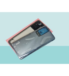 Tkgz - Xiaomi Redmi 10 - 2022 - FULL KASA Arka Kapak Batarya Kapağı - SİYAH