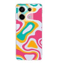 PrintiFy Xiaomi Redmi Note 13 Pro 5G Uyumlu Kamera Korumalı Renkli Desen Tasarımlı Kılıf
