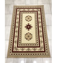 Saray Halı Gold Serisi 2165 Krem 150X230 %100 Yün Halı 4 M2