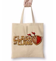 Clash Of Clans Bez Çanta Uzun Saplı