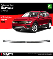 VW Tiguan Krom Ön Panjur 2 Prç. 2016-2020