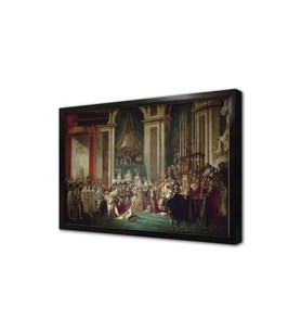 Le Sacre De Napoleon Çerçeveli Mdf Tablo