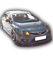 Honda Civic Fd6 RR Ön Lip Plastik Parlak Siyah
