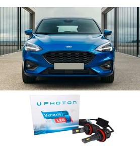 Ford Focus 4 Led Xenon Sis Farı Ampulü H8 Ultimate 9500 Lumens Yeni Seri Beyaz 2019+