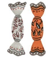 Glory DecoArt Şekerlemeler Büyük Boy Buzdolabı Magneti - boy: 55cm