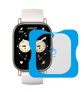 Redmi Watch 5 Lite Uyumlu Kolay Takılabilir Takma Aparatlı Temperli Cam Ekran Koruyucu