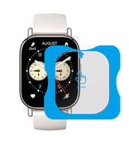 Redmi Watch 5 Lite Uyumlu Kolay Takılabilir Takma Aparatlı Temperli Cam Ekran Koruyucu