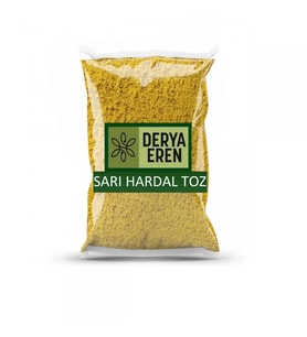 Öğütülmüş Sarı Hardal Tohumu 500 gr, Derya Eren