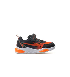 BUCKHEAD Erkek Çocuk Işıklı Sneaker Ayakkabı 25y Buck3022 F Lacivert Yeşil (Siyah - Turuncu)