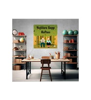 Yaşlılara Saygı Haftası TemalıFotoğraf Panosu Branda 100x100