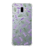 PrintiFy Samsung Galaxy J6 Uyumlu Water Color 3 Baskılı Şeffaf Köşe Korumalı Antişok Kılıf