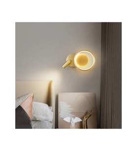 Elowen Spotlu Led Duvar Aplik RA-APLK-3546-52-01 (Gold)