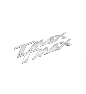 Yamaha Tmax Uyumlu Sele Altı Metal Yazı Seti Nikel