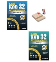 LGS 8. Sınıf Kod32 Haftalık Denemeler Matematik ve Türkçe