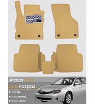 SSUBARU IMPREZA GH (2007-2011) Uyumlu EVA Paspas Tam Set–Oto Paspas,Araca Özel,Kolay Montaj