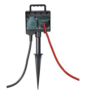 Brennenstuhl Socket Outlet With Earth Rod IP44 Suya Dayanıklı Uzatma Priz