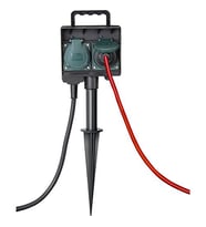 Brennenstuhl Socket Outlet With Earth Rod IP44 Suya Dayanıklı Uzatma Priz