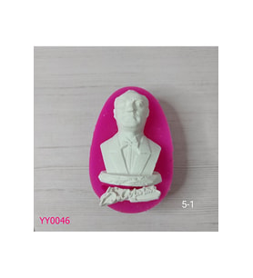 YY0046 Atatürk imzalı Büst Silikon Kalıp