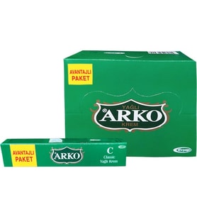 Arko Naturel Yağlı Tüp Krem 12 x 20 ML