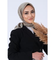 Çağla Harem Scarf Kristal Saten Eşarp