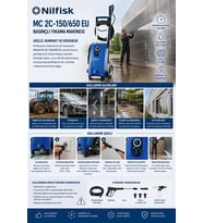 Nilfisk MC 2C-150/650 EU Basınçlı Yıkama Makinesi