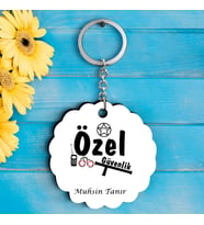 Özel Güvenlikçilere Özel İsimli Anahtarlık