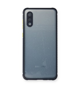 Galaxy A02 Kılıf Miami Şeffaf - Lacivert