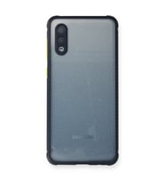Galaxy A02 Kılıf Miami Şeffaf - Lacivert