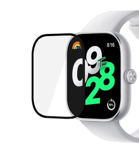 Microsonic Xiaomi Redmi Watch 5 Tam Kaplayan Nano Cam Ekran Koruyucu Siyah