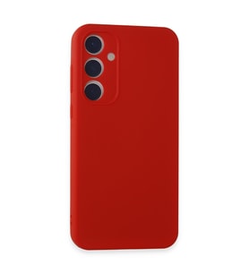 Galaxy A55 5G Kılıf First Silikon - Kırmızı