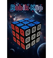 Profesyonel 3x3 Hızlı Zeka Küpü - Özel Dokulu Siyah Speed Cube - Akıl ve Mantık Oyunu