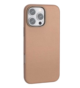 Joko Apple iPhone 16 Pro Max Wonder Deri Magsafe Kapak - Bronz