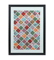 e38 EL İŞÇİLİĞİ EBRU TABLO 55*75 cm - 5653