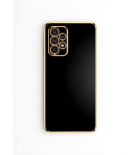 Samsung Galaxy A 52 Siyah Parlak Kılıf Modeli