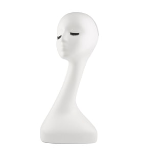 Peruk Mankeni / Beyaz / 50 Cm