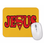 Super Jesus Mouse Pad