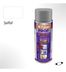 Polisan Prof Su Yalıtım Spreyi Şeffaf 500 Ml S-wt