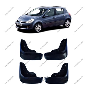 Renault Clio 3 2005-2012 4lü Paçalık, Çamurluk, Tozluk REN0KX002