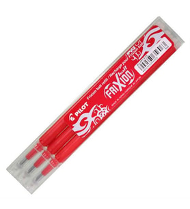 Pilot Frixion Ball Kalem Yedeği 0.7 Kırmızı 3lü BLS-FR7-R-S3