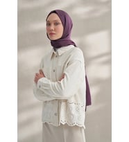 Krep Jakar Prizma Desen Şal - 70 x 190