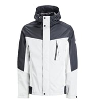 Jack & Jones Core Jcologan Rüzgara Dayanıklı Kapüşonlu İnce Mevsimlik Mont Erkek MONT 12227640 (Gri)