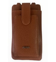 Ollbag OL-2037 Kadın Zincir Askılı Mini Çanta Cüzdan (Kahverengi)