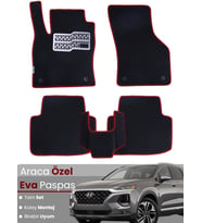 HYUNDAİ SANTAFE (2018-2023) Uyumlu EVA Paspas Tam Set–Araca Özel,Kolay Montaj,Su Geçirmez